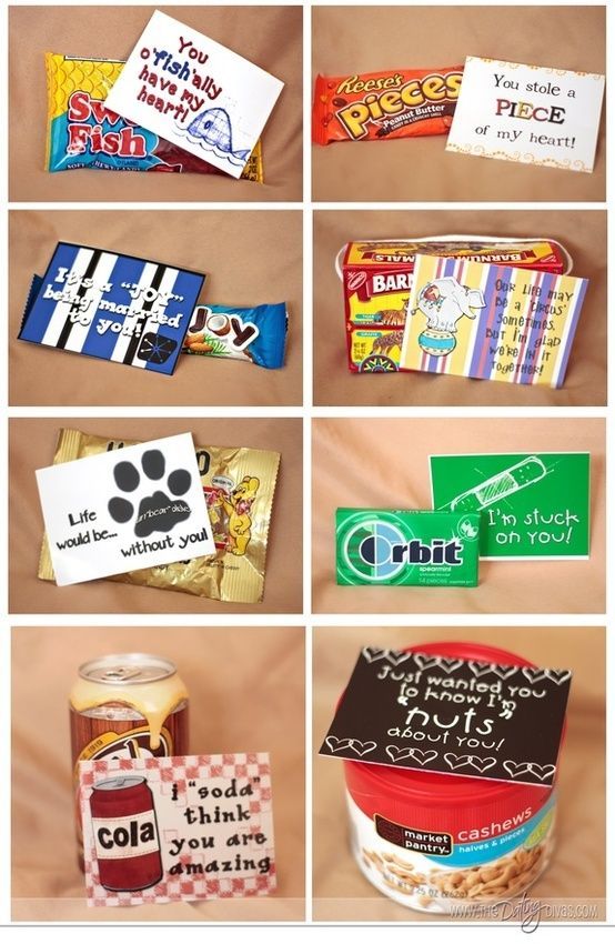 Cute boyfriend gift. – decorating-by-day…or for your husband…even after the years its still fun to be cute and corny :)