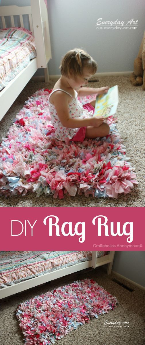 Make your own DIY Rag Rug. Easy to follow tutorial with great pictures and resources. I want to make one!