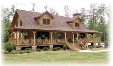 rustic house plans with wrap around porches | Home Plans with a Wrap-Around Porch | House Plans and More