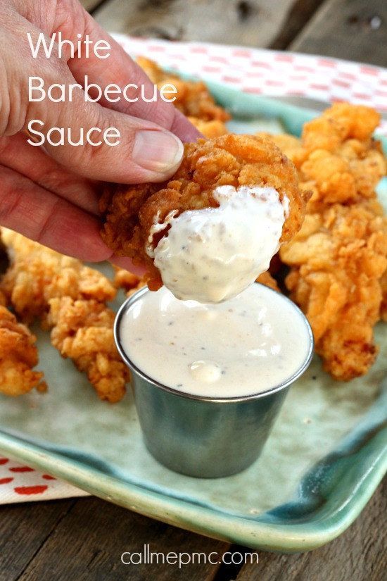 White Barbecue Sauce | 24 Delicious DIY Sauces Youll Want To Put On Everything