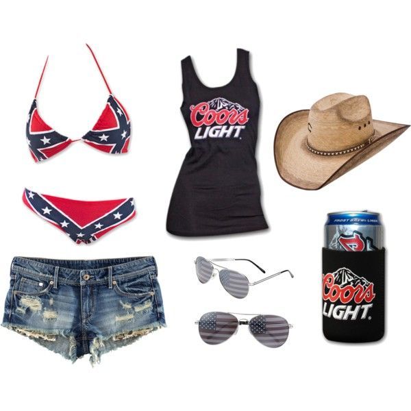 “Coors Babe” by marie11892 on Polyvore