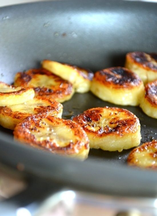Honey bananas. only honey, banana and cinnamon and ALL good for you. Theyre amazing crispy goodness. #food