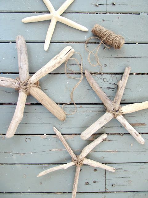how to make driftwood starfish. EASY!