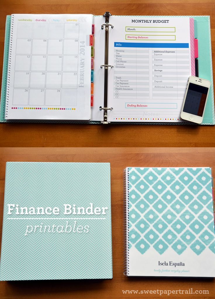 I’m no newbie to using binders to organize the paper clutter at home. Last year I shared with you how I used a Family