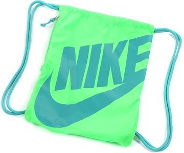 Nike Heritage Gymsack Bag neon grn trkis