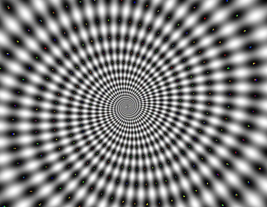 Optical Illusion Time Machine Digital Art by Sumit Mehndiratta -   Optical Illusions Pictures