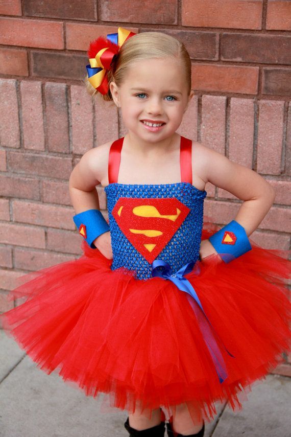 Super girl superhero tutu dress and costume. — I die.. just a little bit.