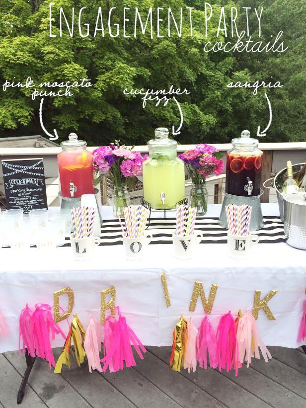 Throwing a Summer Engagement Party – Eat Yourself Skinny!