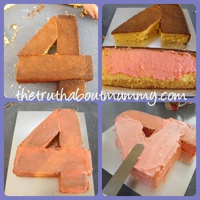 How To Make Number Cakes!