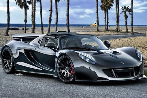2013 Hennessey Venom GT. Lotus Elise Body, Equipped W/ 1200 horsepower Chevy Corvette Engine. 2 Turbochargers, 0-60 In 2.5. Wowza!