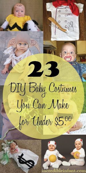 23 DIY Baby Costumes 23 DIY Baby Costumes You Can Make for Under $5