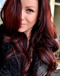 Great Red / Auburn Hair Color (doesnt really work well with my skin tone, but I love this color)