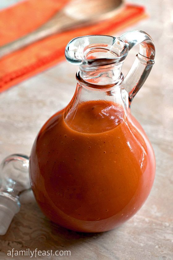 Homemade Catalina Dressing – A fantastic zesty, spicy and sweet dressing that is great on salads or as a marinade. Perfect on our