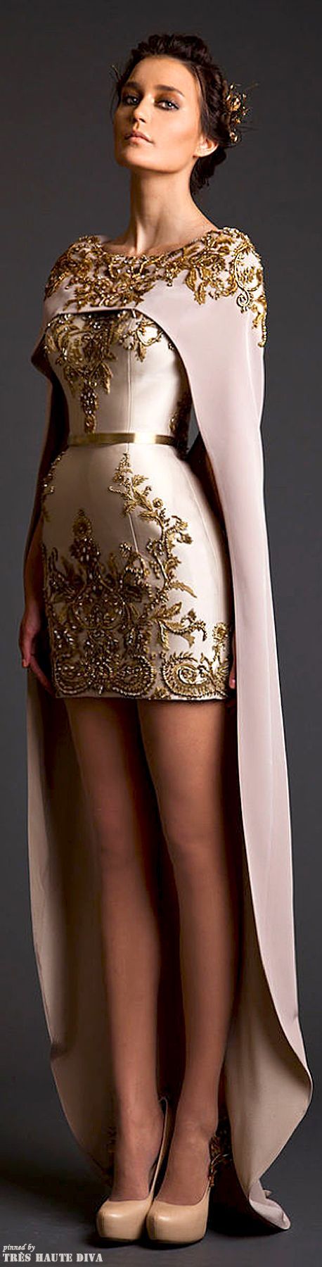 Krikor Jabotian Couture S/S 2014 – there is something so beautiful about this. Wow! Writing inspiration!