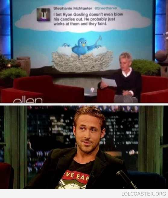 Ryan Gosling.. yes please