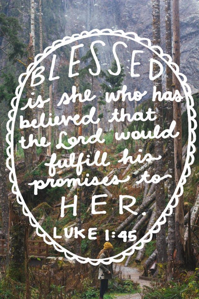 Thank you Lord for the many promises filled!!!….Luke 1:45