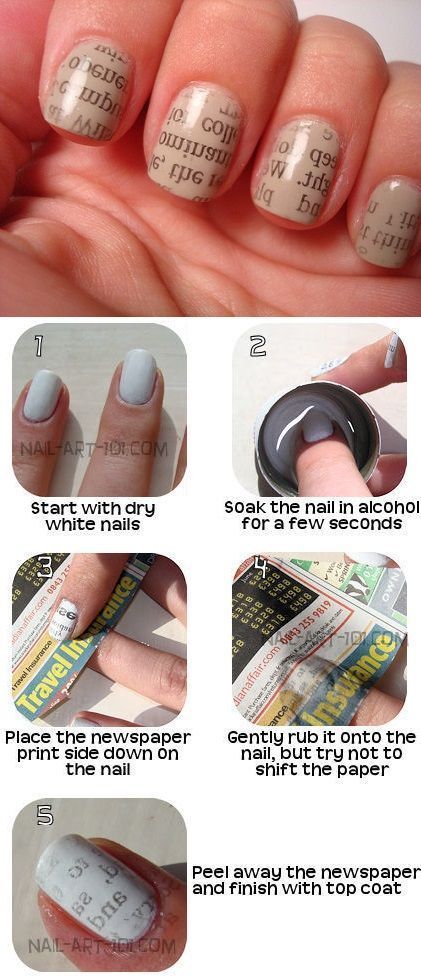 32 Amazing Manicure Hacks | Nail art tutorials, nail art ideas, and easy DIY nail art at You’re So Pretty | #youresopretty |