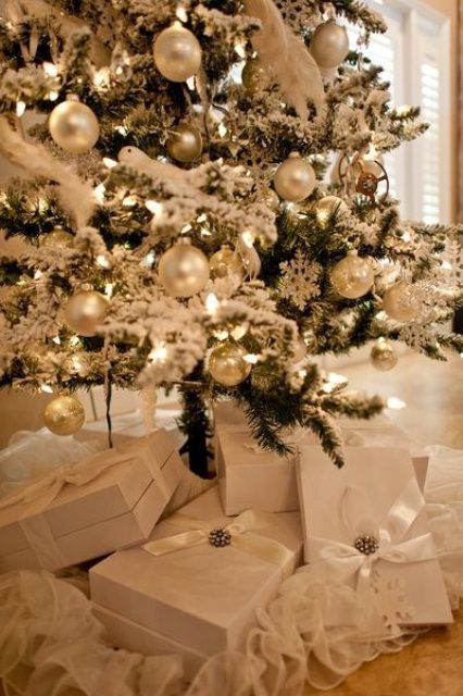 40 Beautiful Vintage Christmas Tree Ideas | DigsDigs…awesome sites for Christmas..save