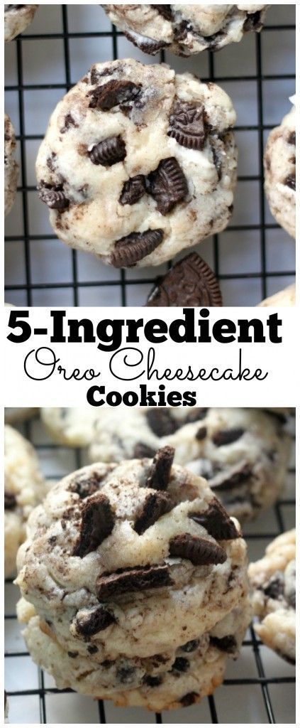 5-Ingredient Oreo Cheesecake Cookies