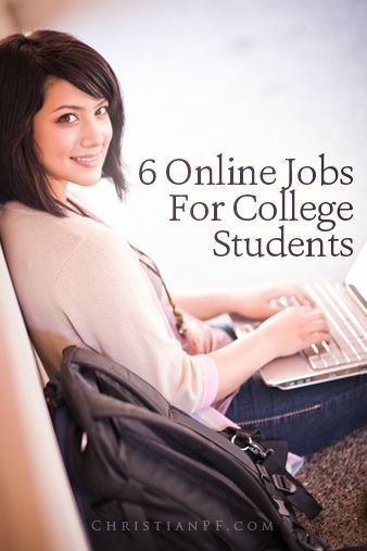 6 online jobs for college students (or anyone) – some good ideas here