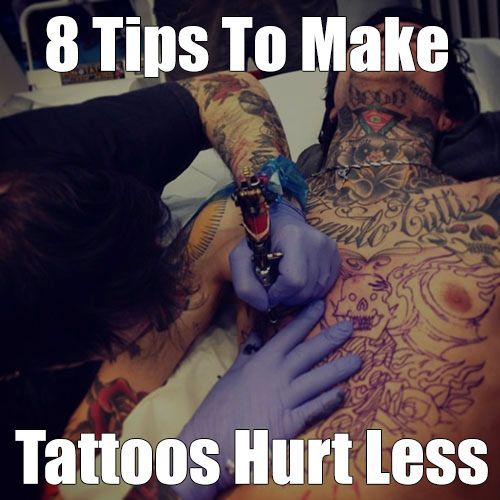 8 Tips To Make Tattoos Hurt Less