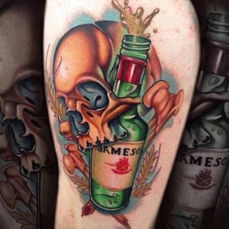 Go in sober. -   8 Tips To Make Tattoos Hurt Less