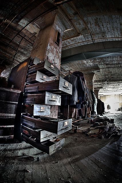 Abandoned Lebow Clothing Factory in Baltimore Maryland.