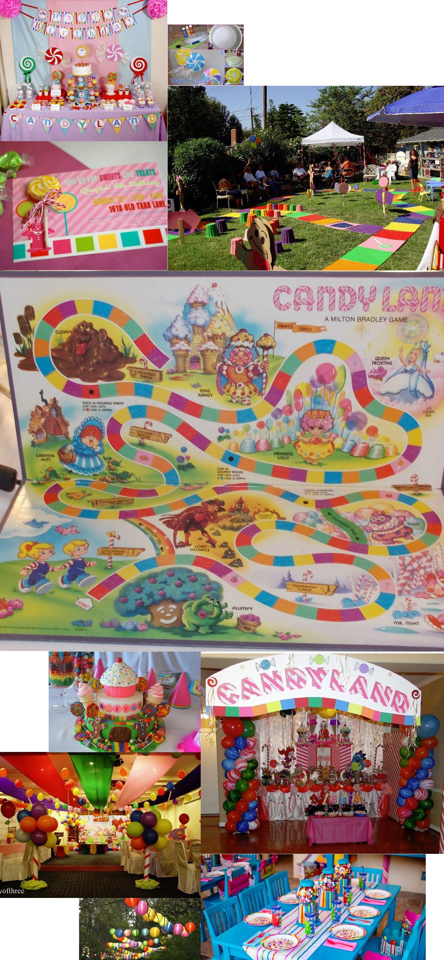 candyland party ideas for a childs birthday