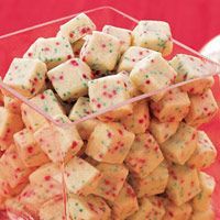 Christmas Shortbread Bites – so addictive!    1 1/4 cup(s) all-purpose flour  3 tablespoon(s) sugar  1/2 cup(s) (1 stick) butter