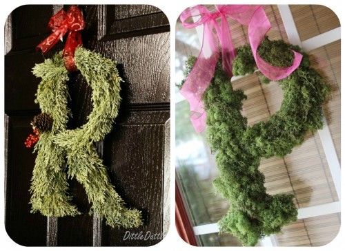Deco Mesh Christmas Wreath Ideas