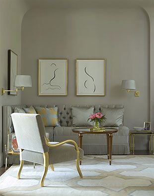 Elegant Ways with Gray -   Ways with Gray Wall Colors