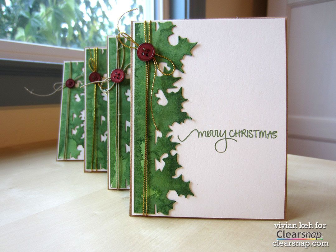 Fresh, Fast and Easy Christmas Cards by Vivian Keh