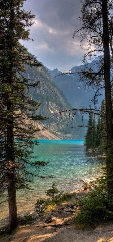Moraine Lake in Banff National Park ~ Alberta, Canada