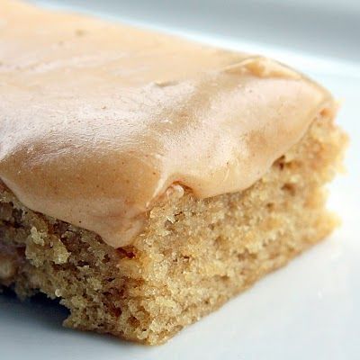 Peanut butter sheet cake. Made this for a family get-together. OMG! This is sooo moist and yummy, both adults and kids love it! It