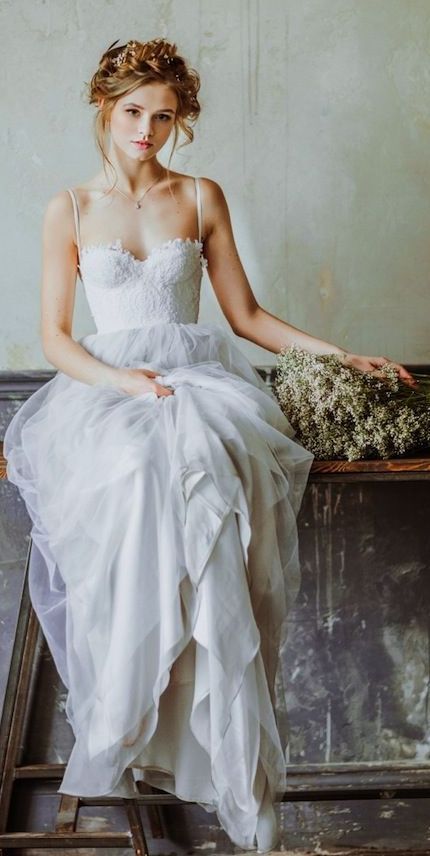 romantic bridal gown