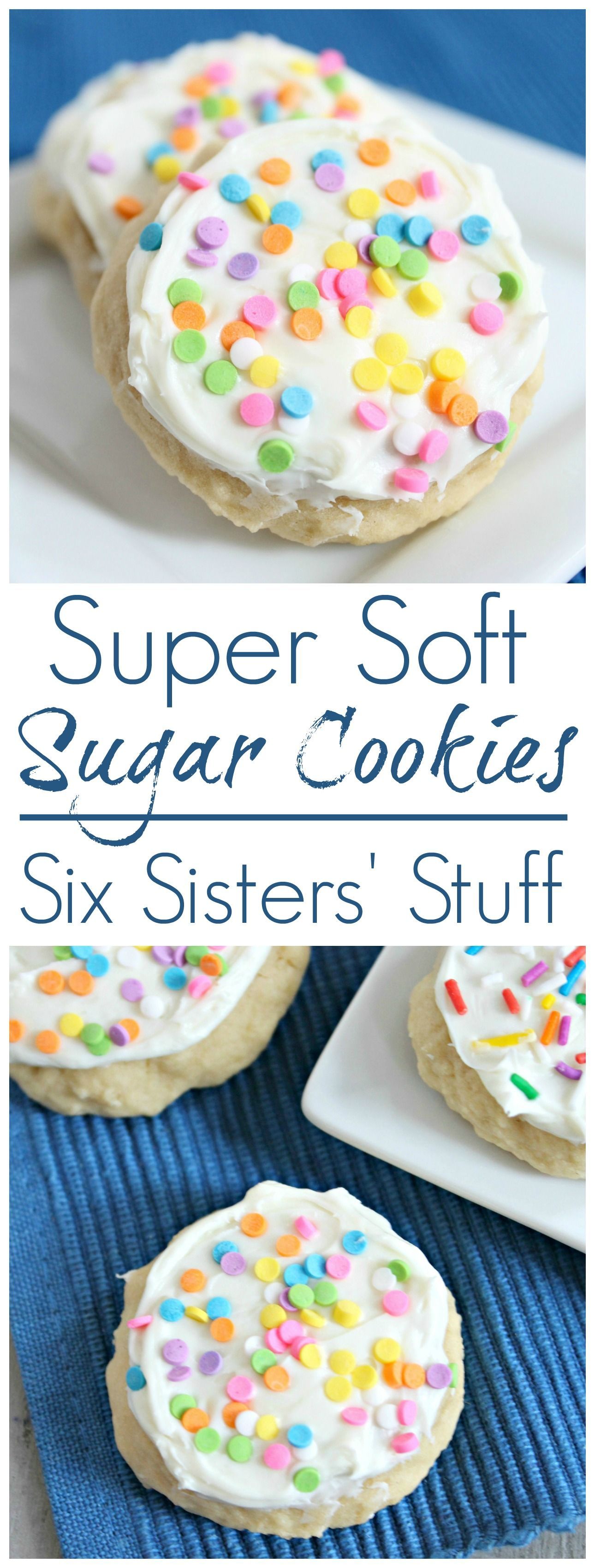 Super Soft Sugar Cookies from Six Sisters Stuff