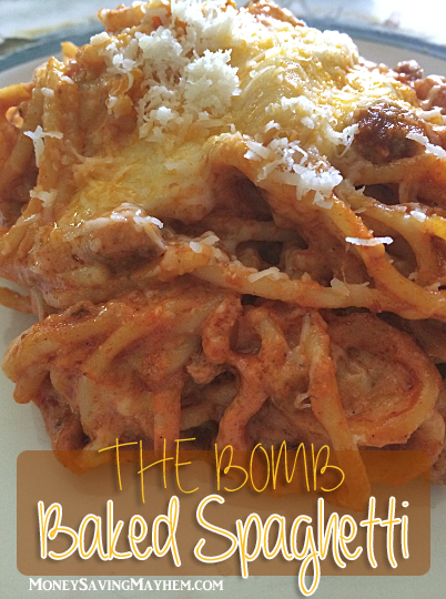 The BOMB Baked Spaghetti Recipe