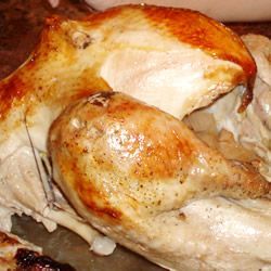 The Worlds Best #Turkey | Want to know a trick to a flavorful and juicy bird? Add champagne, butter under the skin and use apples