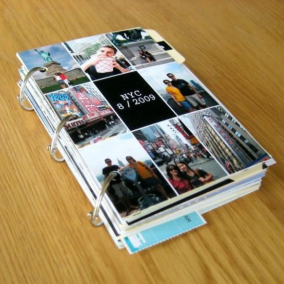 This is the best way to Scrapbook ever. Im completely in love with this idea – def. will be doing this on my next trip!