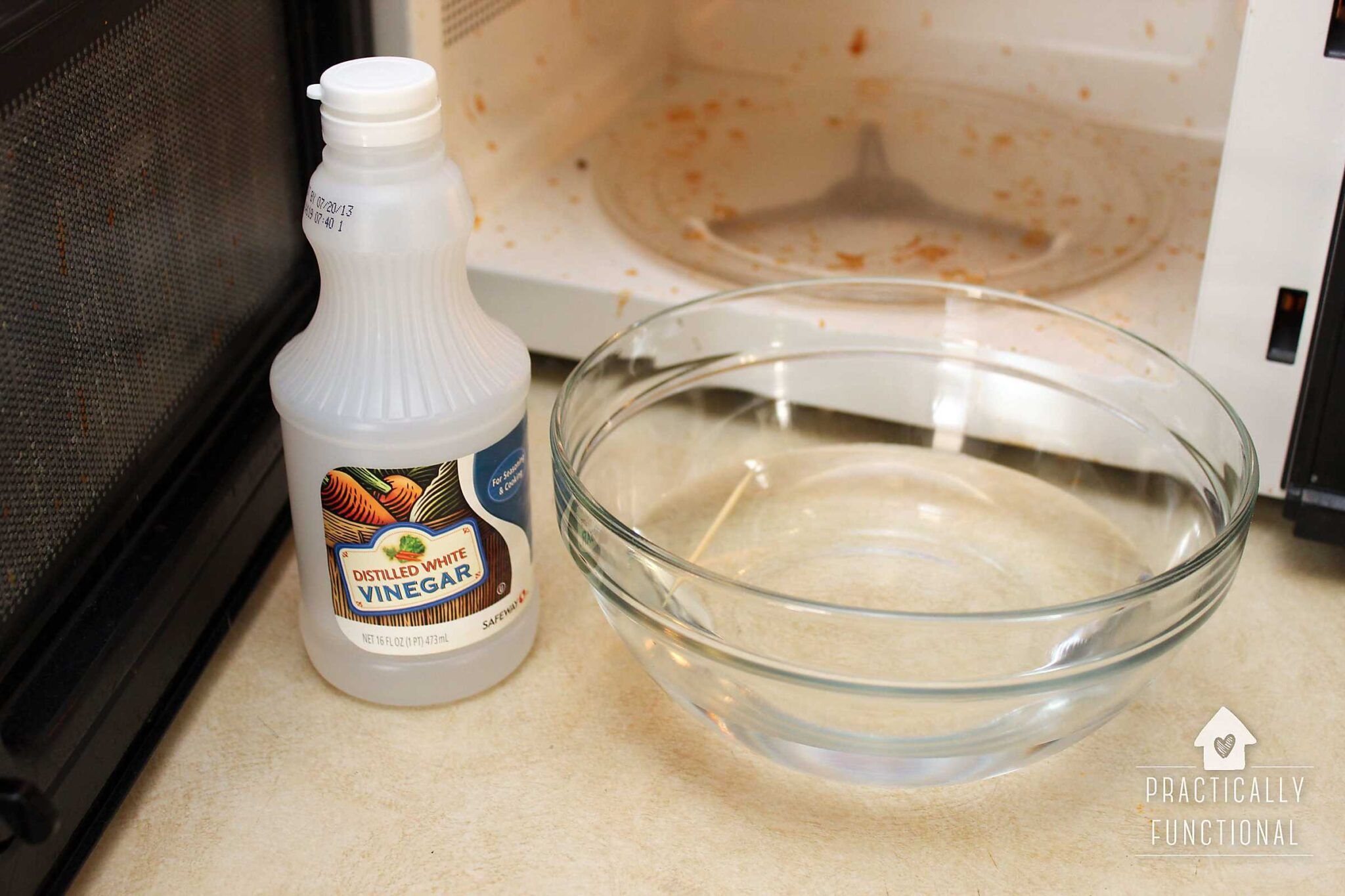 Because your friend decided to microwave spaghetti without a cover. -   31 Ways To Seriously Deep Clean Your Home