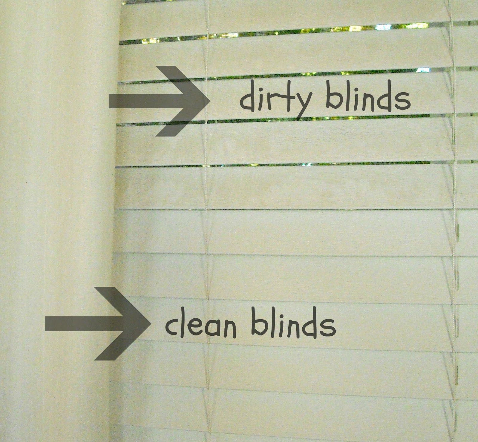 When a duster won't get all the grime off of your blinds, use some vinegar. -   31 Ways To Seriously Deep Clean Your Home