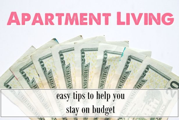 Apartment Living: living on a budget, easy tips to help you save money and stay on budget from Label Me Merrit