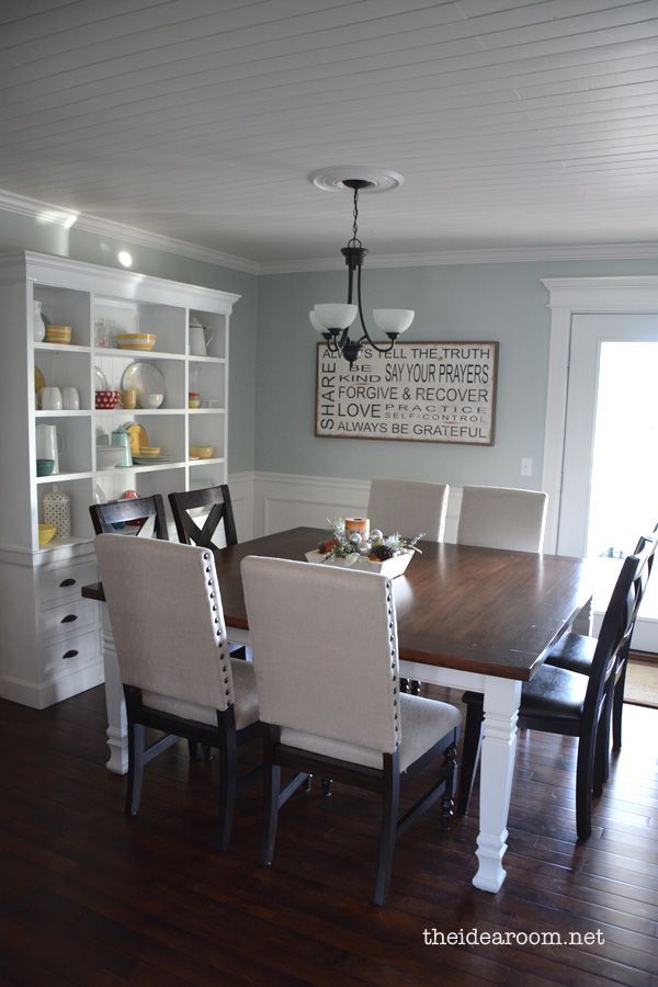 Benjamin Moore’s Quiet Moments which is a nice soft blue with gray undertones