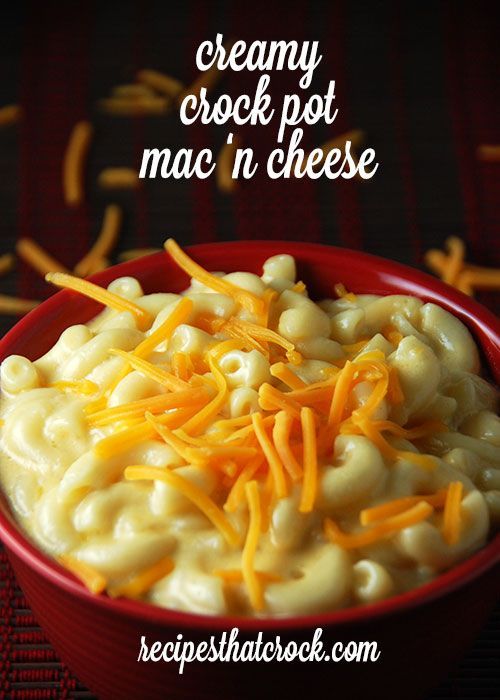 Creamy Crock Pot Mac n Cheese #crockpot This is the BEST mac n cheese recipe!