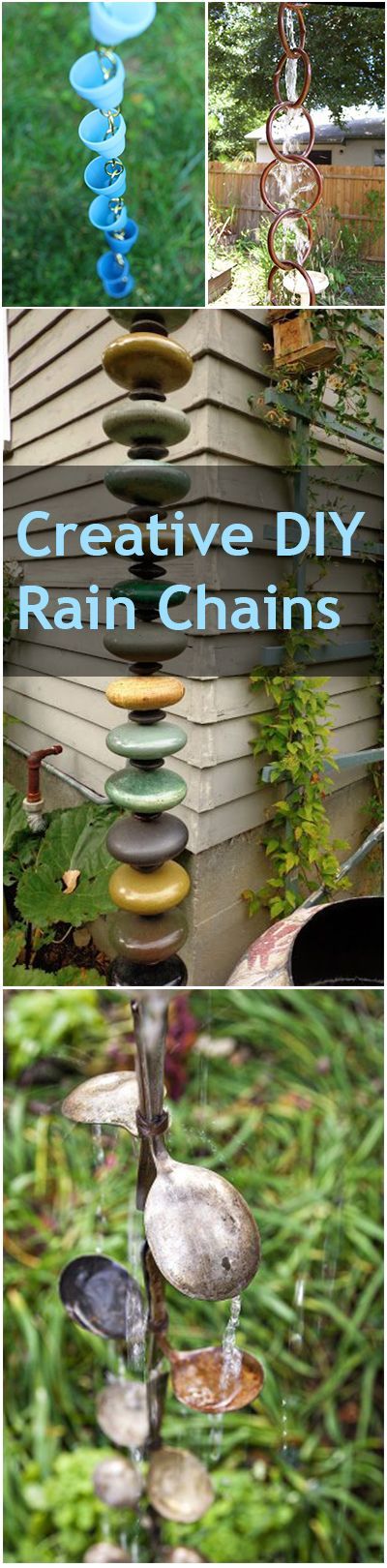 Creative DIY Rain Chains