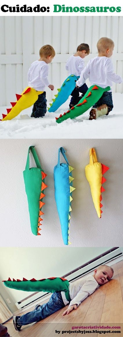 Dinosaur tails. Cute.think this is a must