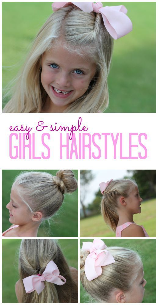 Easy and Simple Girls Hairstyles! DIY Tutorials and Easy Hair Tips for your little girls! Back to School Hacks!