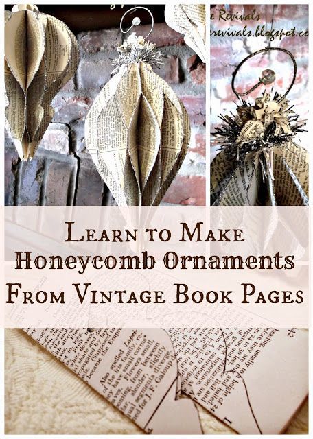 House Revivals: Honeycomb Ornament Tutorial