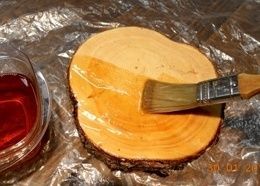 how to properly preserve a wood cookie of any size