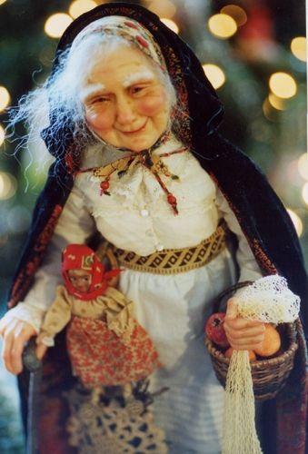 La Befana. In the Italian folklore, Befana is an old woman who delivers gifts to children throughout Italy on Epiphany Eve (the